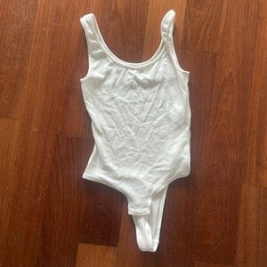 Madewell thong bodysuit - white